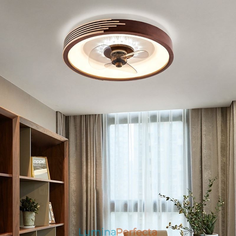 Lumini moderne pentru ventilator de tavan cu invertor Telecomandă Lampă pentru ventilator de plafon