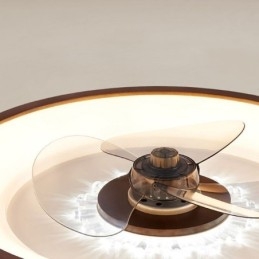 Lumini moderne pentru ventilator de tavan cu invertor Telecomandă Lampă pentru ventilator de plafon