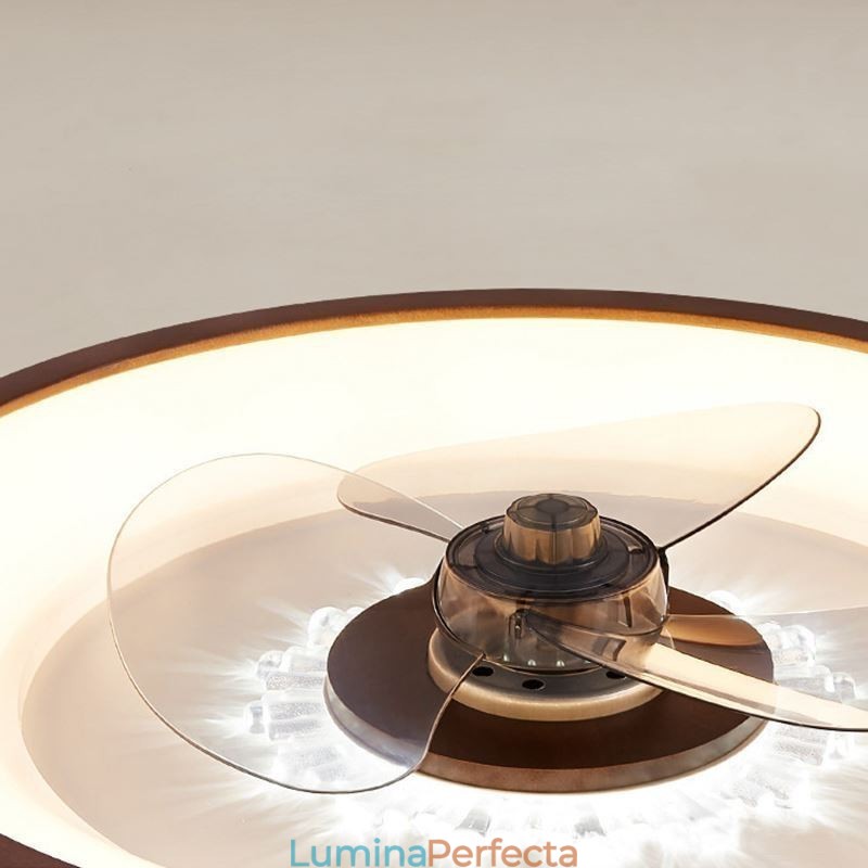 Lumini moderne pentru ventilator de tavan cu invertor Telecomandă Lampă pentru ventilator de plafon