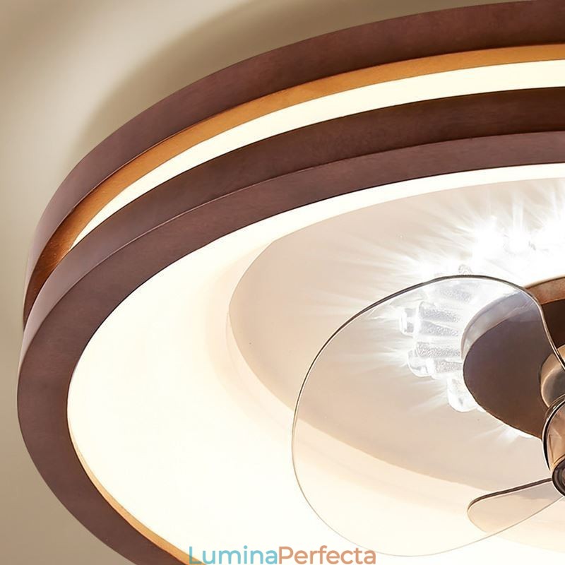 Lumini moderne pentru ventilator de tavan cu invertor Telecomandă Lampă pentru ventilator de plafon