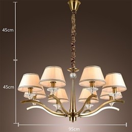 Modern Contemporan Tradițional Clasic Rustic Lodge Vintage Country Island Candelabru din alamă din metal