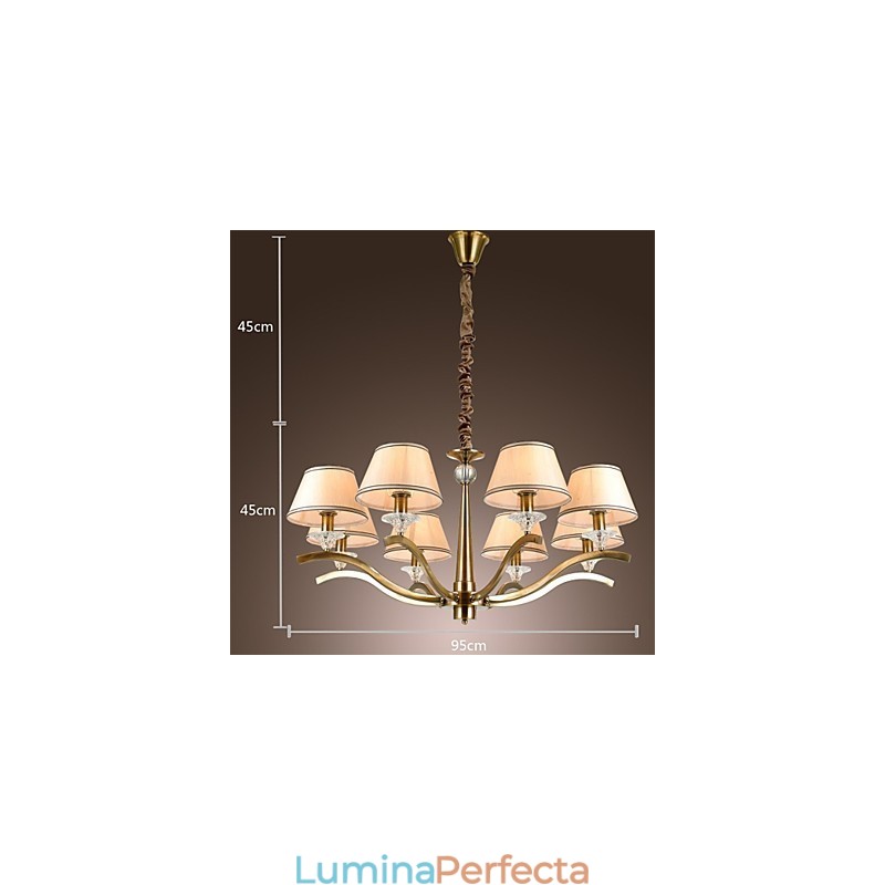 Modern Contemporan Tradițional Clasic Rustic Lodge Vintage Country Island Candelabru din alamă din metal
