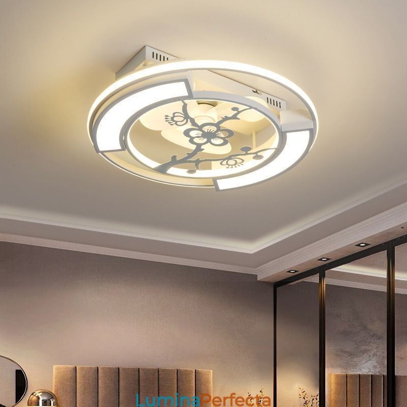 Ventilatoare de tavan în stil european cu lumină