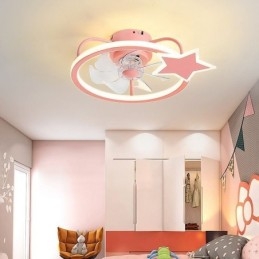 Lampă pentru ventilator de tavan din desene animate Lampă de tavan creativă pentru copii