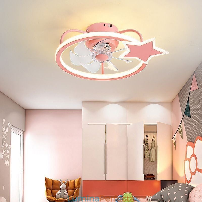 Lampă pentru ventilator de tavan din desene animate Lampă de tavan creativă pentru copii