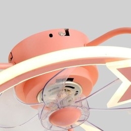 Lampă pentru ventilator de tavan din desene animate Lampă de tavan creativă pentru copii