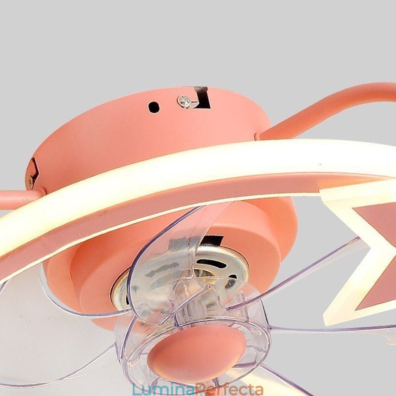 Lampă pentru ventilator de tavan din desene animate Lampă de tavan creativă pentru copii
