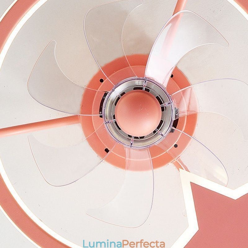 Lampă pentru ventilator de tavan din desene animate Lampă de tavan creativă pentru copii