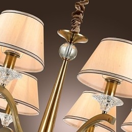 Modern Contemporan Tradițional Clasic Rustic Lodge Vintage Country Island Candelabru din alamă din metal