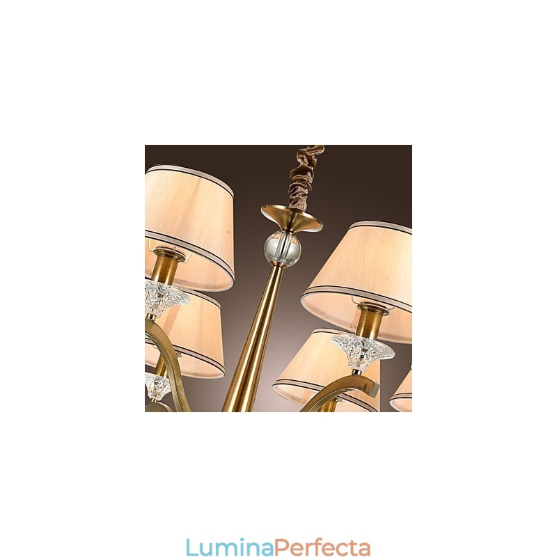 Modern Contemporan Tradițional Clasic Rustic Lodge Vintage Country Island Candelabru din alamă din metal