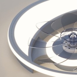 Ventilator de tavan Moon Lampă de plafon Creativity