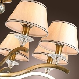 Modern Contemporan Tradițional Clasic Rustic Lodge Vintage Country Island Candelabru din alamă din metal
