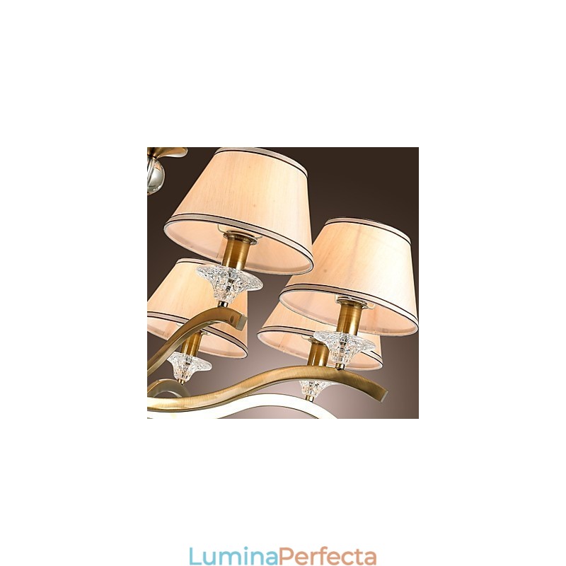 Modern Contemporan Tradițional Clasic Rustic Lodge Vintage Country Island Candelabru din alamă din metal