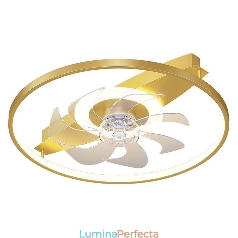 Ventilator de tavan modern cu lumini cu telecomandă ventilator lampă