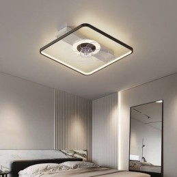 Ventilator de tavan modern cu lumini cu telecomandă ventilator lampă