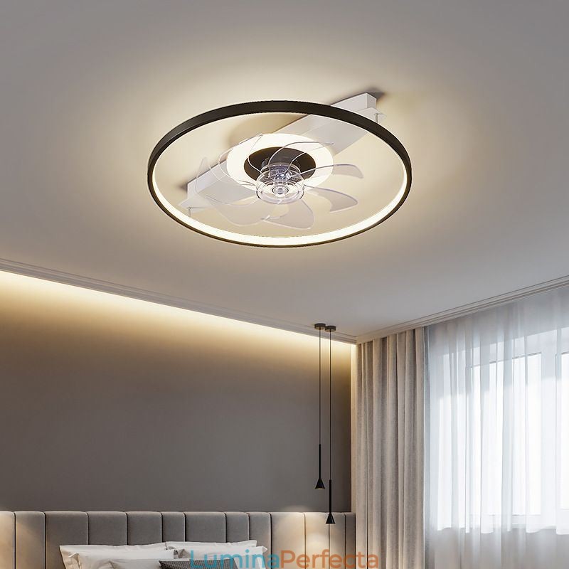 Ventilator de tavan modern cu lumini cu telecomandă ventilator lampă