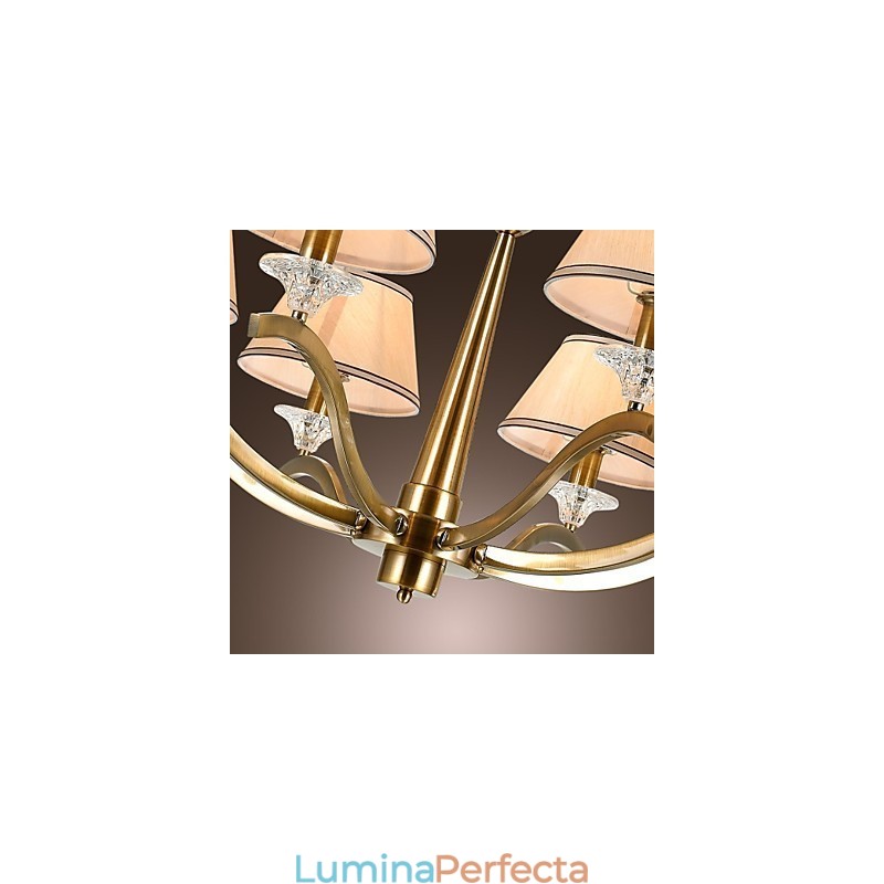 Modern Contemporan Tradițional Clasic Rustic Lodge Vintage Country Island Candelabru din alamă din metal