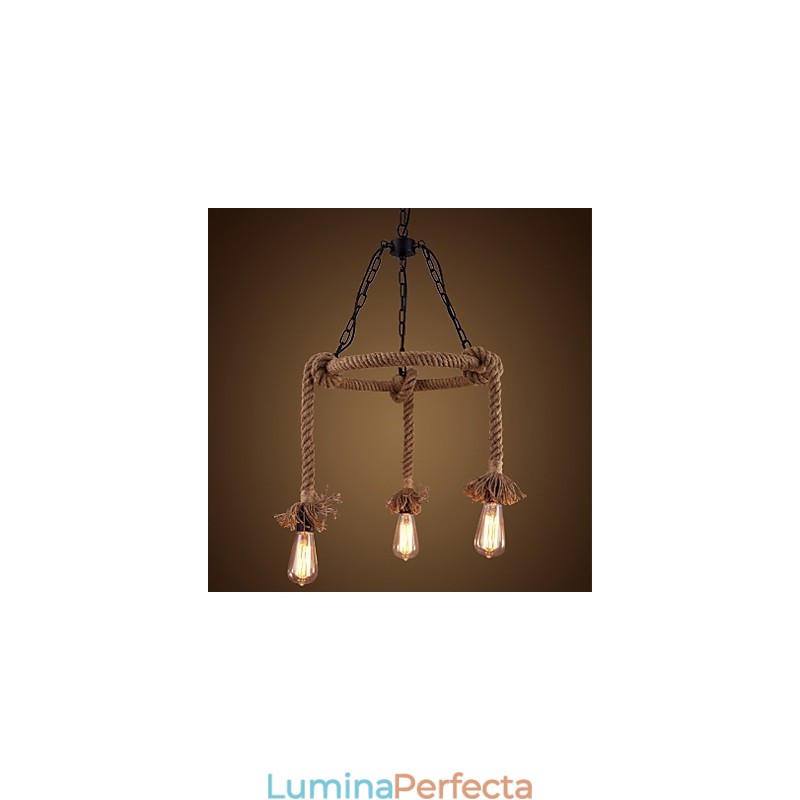 Candelabru din cânepă de țară americană
