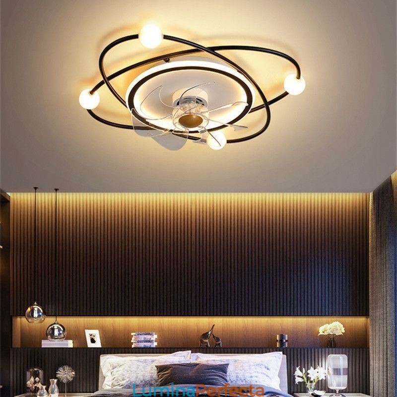 Ventilatoare moderne de tavan Iluminat de interior Dining