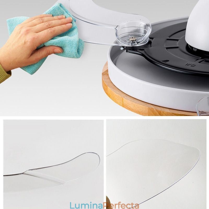 Lampă modernă pentru ventilator de tavan cu invertor, cu telecomandă, cu reglaj tricolor