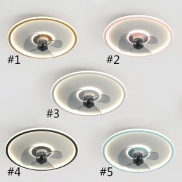 Ventilator de tavan Macaron Telecomanda Decor Ventilateur