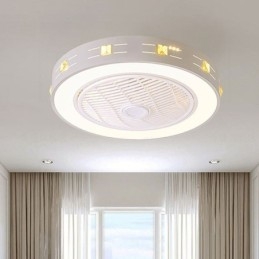 Ventilator de tavan ultra subțire Ventilator de tavan invizibil cu lumină