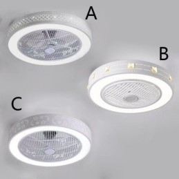 Ventilator de tavan ultra subțire Ventilator de tavan invizibil cu lumină