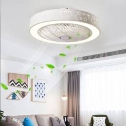 Ventilator de tavan ultra subțire Ventilator de tavan invizibil cu lumină