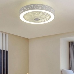 Ventilator de tavan ultra subțire Ventilator de tavan invizibil cu lumină
