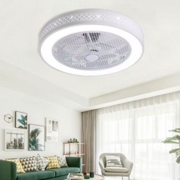 Ventilator de tavan ultra subțire Ventilator de tavan invizibil cu lumină