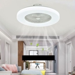 Ventilator Plafoniera Tricromatica Dimming Telecomanda cu 3 viteze