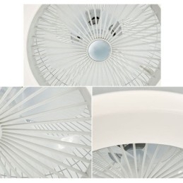 Ventilator Plafoniera Tricromatica Dimming Telecomanda cu 3 viteze