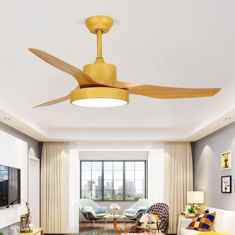 Ventilator de tavan cu telecomandă 3 pale