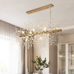 Lampă suspendată cu artificii Lampă suspendată modernă