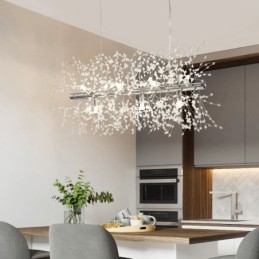 Lampă suspendată cu artificii Lampă suspendată modernă