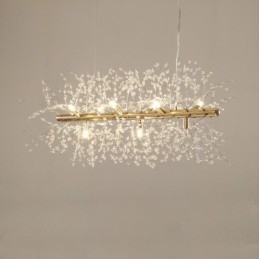 Lampă suspendată cu artificii Lampă suspendată modernă