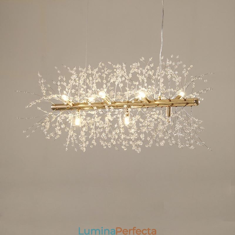 Lampă suspendată cu artificii Lampă suspendată modernă