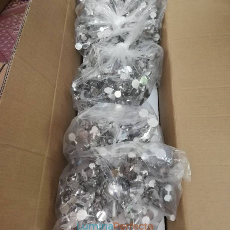 Candelabru cu paiete Iluminat cu pandantiv din oțel inoxidabil Dining