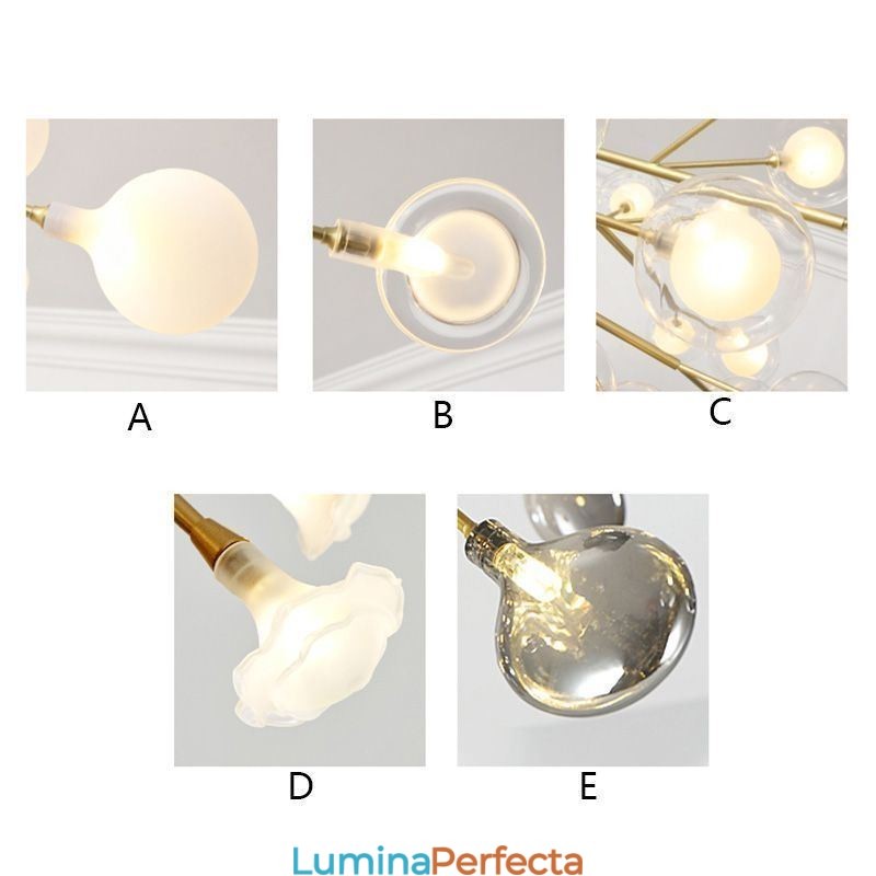 Ramuri Candelabru Stil Nordic Pendant