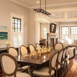 Candelabru din metal cu pictură în cristal modern contemporan