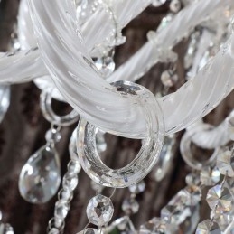 Candelabru De Cristal European Cu 32 De Lumini Plafon Decorat De Lux