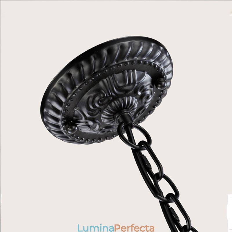 Candelabru Rustic Fier Forjat 5 Lumini
