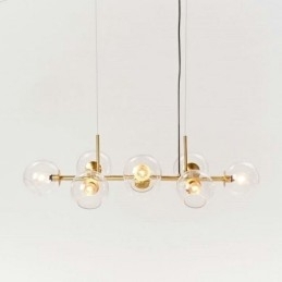 Lampă suspendată contemporană Magic Bean Simplu 8 lumini