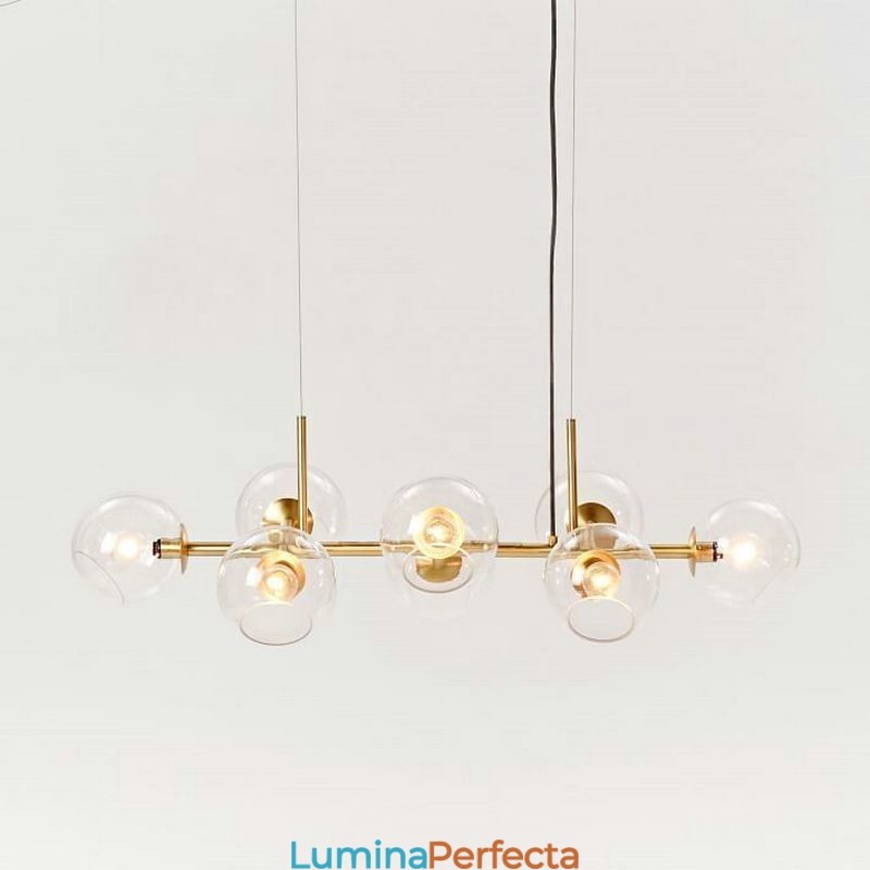 Lampă suspendată contemporană Magic Bean Simplu 8 lumini