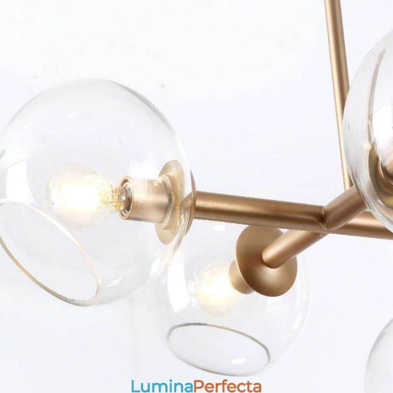 Lampă suspendată contemporană Magic Bean Simplu 8 lumini