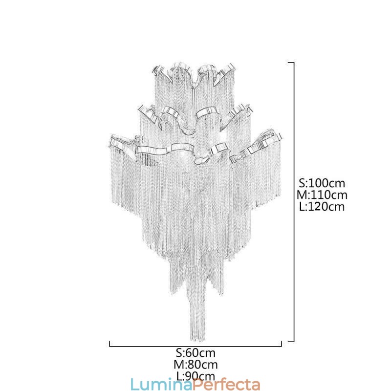Lampă suspendată modernă elegantă cu ciucuri