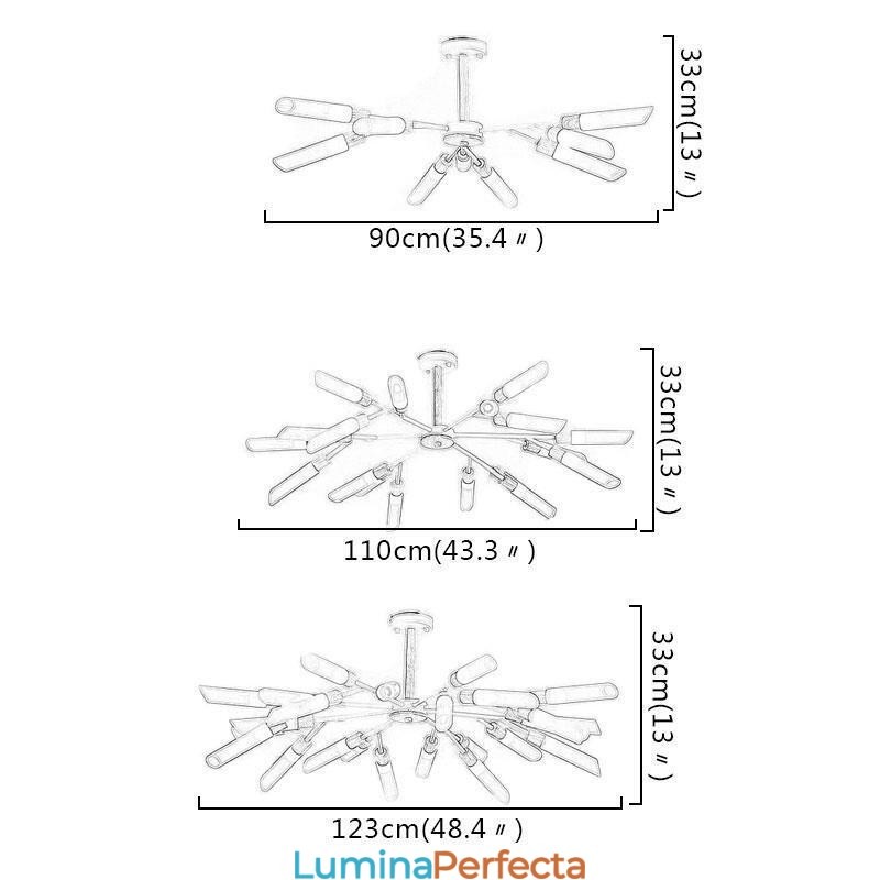 Lampă de suspendare nordică Iluminat modern din lemn masiv