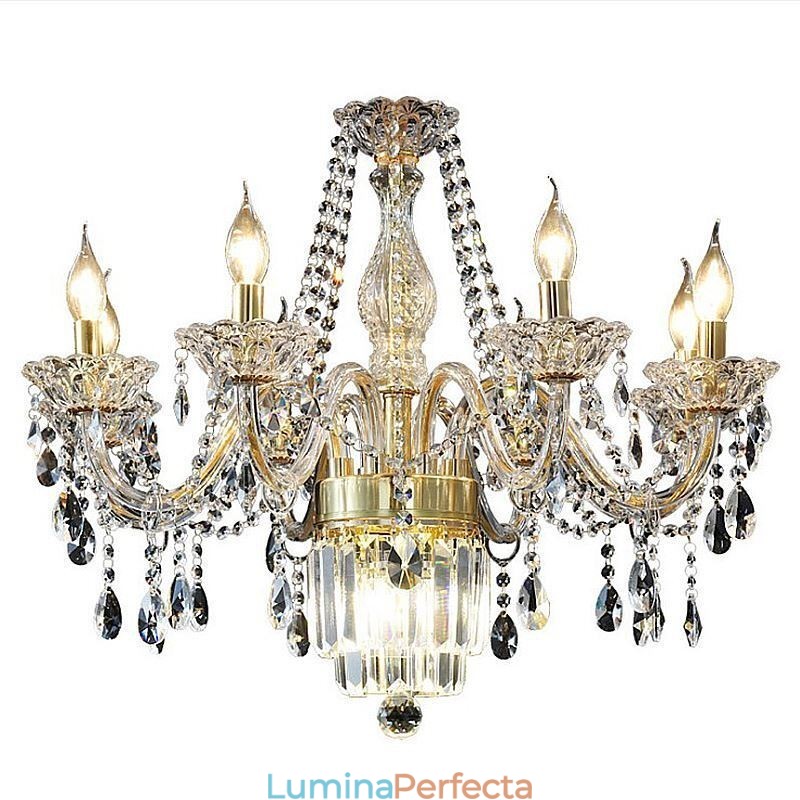 Candelabru mare din cristal European Classic Pendant