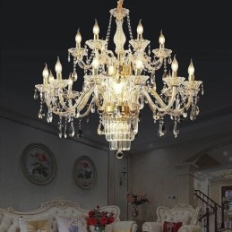 Candelabru mare din cristal European Classic Pendant