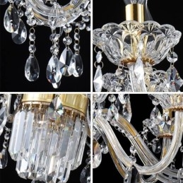 Candelabru mare din cristal European Classic Pendant